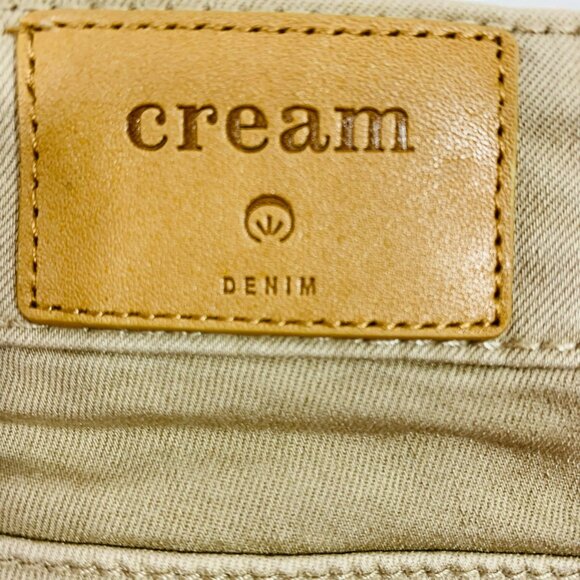 womens  beige  twill pants by Cream (Coco) size 28 - Picture 13 of 16
